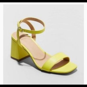 Wild Fable payna faux leather block heel